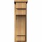 Ekena Millwork Mediterranean Rough Sawn Corbel w/Backplate, Western Red Cedar, 8"W x 14"D x 26"H COR08X14X26MED01RWR - alternate 3